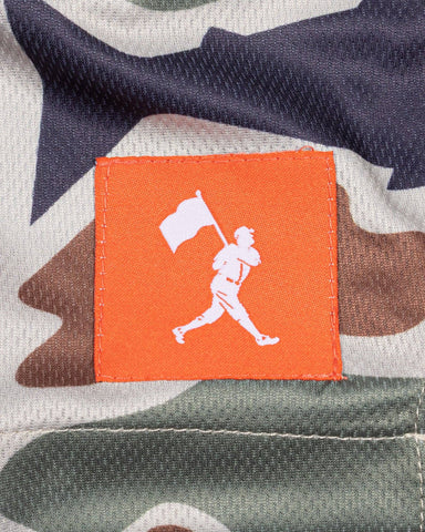 Baseballism | Fishing Club Angler Camo Diamond Air Mesh Short
