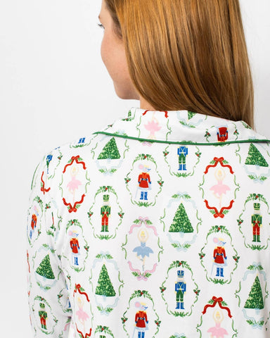 Nutcracker Waltz LS Sleep Shirt & Short Set