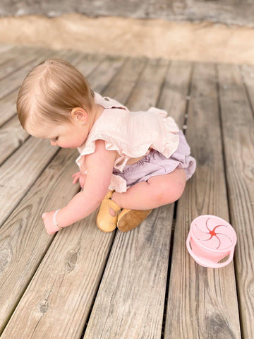 Muslin Cotton Ruffle Baby Bib