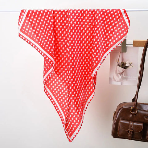 Silk Square Bandana Scarf