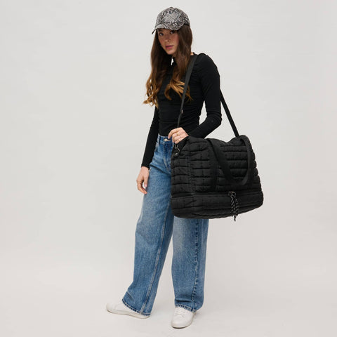 UE | Globetrotter Quilted Nylon Puffer Travel Weekender
