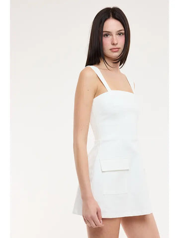 Mini Dress with Straps