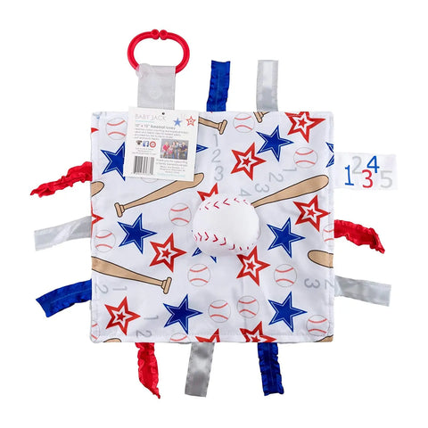 Learning Crinkle Tag Square | Baseball