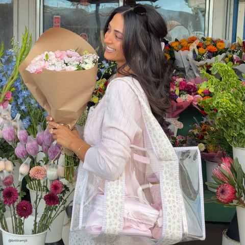 Case-Mate | Quilted Ditsy Floral Jelly Tote Bag