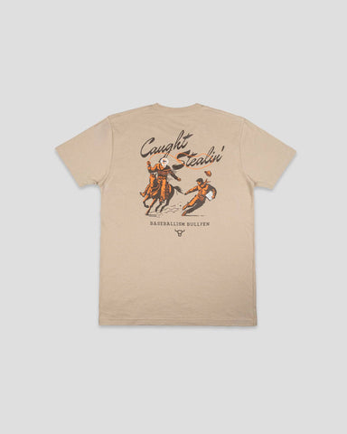 Caught Stealin' T-Shirt (Cream) - Youth