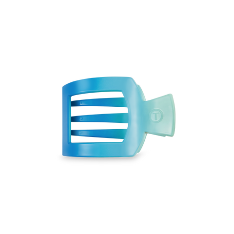 Square Flat Hair Clip | Small | Poolside