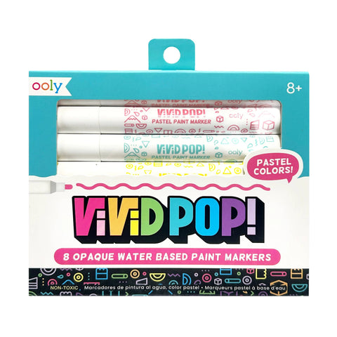 Water-Based Paint Markers in Pastel