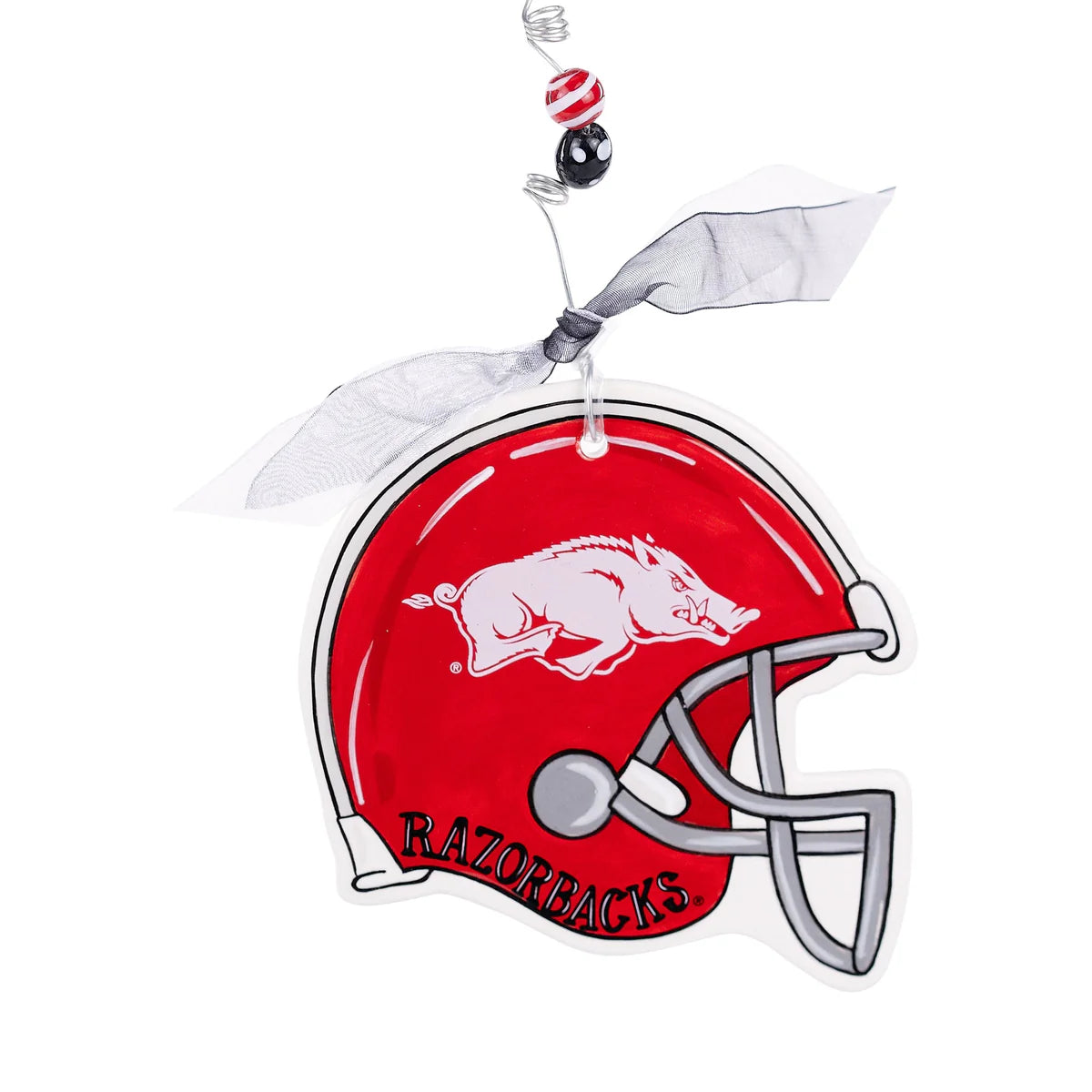 Glory Haus | Arkansas Helmet Flat Ornament