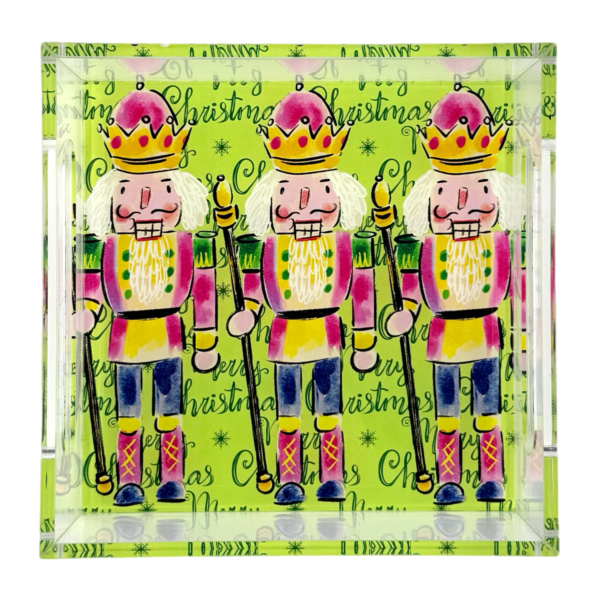 Festive Nutcracker Small Tray