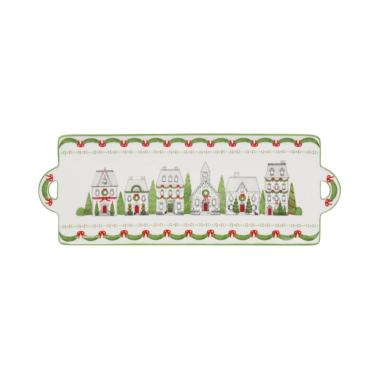 13in City Sidewalk Serving Platter