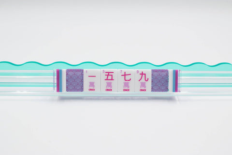 Crystal Confetti Purple | Mahjong with a Sprinkle of Color
