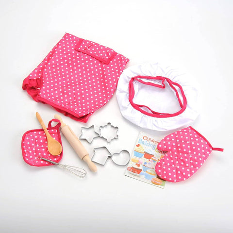 Kids Cooking & Baking Chef Dress Up Toy Set