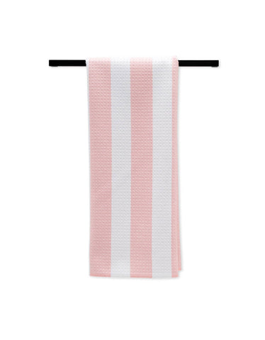 Geometry | Summer Bold Pink Tea Towel