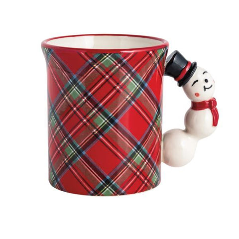 MP | Tartan Figural Handle Mug
