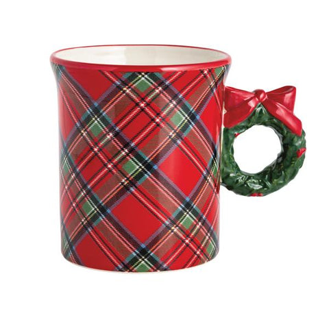 MP | Tartan Figural Handle Mug