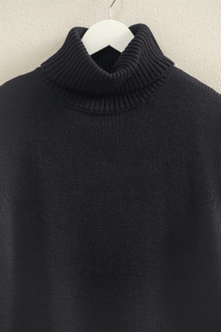 Sleeveless Turtleneck Sweater
