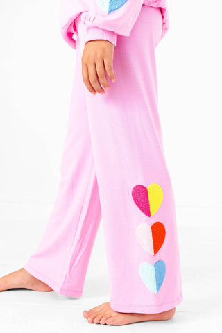 Two Tone Hearts Sweatsuit