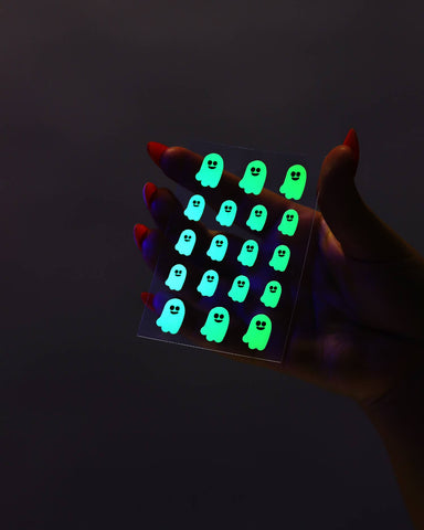 Glow in the Dark Ghosts Halloween Pimple Patches