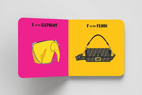 ABCs of Handbags: A Fashion Lover's Alphabet Board Book for Babies & Toddlers