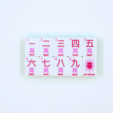 Crystal Confetti Lemon-Lime | Mahjong with a Sprinkle of Color and Joy