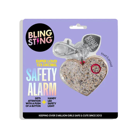 Safety Alarm | Rose Gold Heart