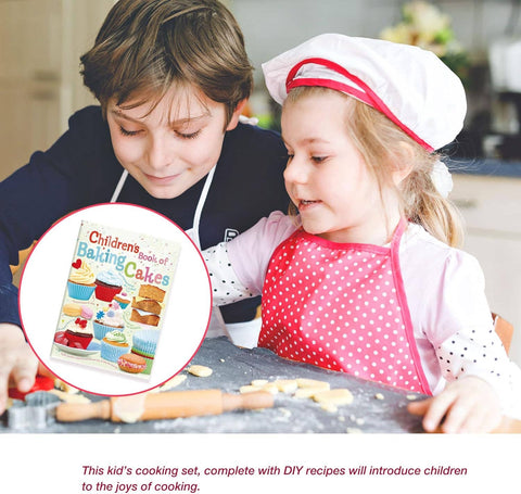 Kids Cooking & Baking Chef Dress Up Toy Set