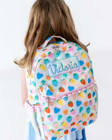 Girls Strawberry Backpack