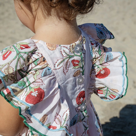 Pink Chicken | Baby Girls Raphaela Dress Set