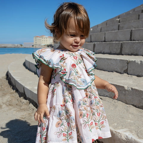 Pink Chicken | Baby Girls Raphaela Dress Set