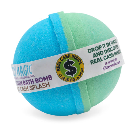 Mystery Real Money Bath Bomb Surprise Display