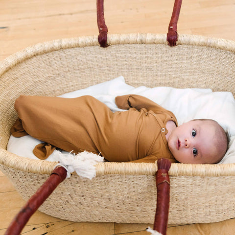 Copper Pearl | Newborn Knotted Gown