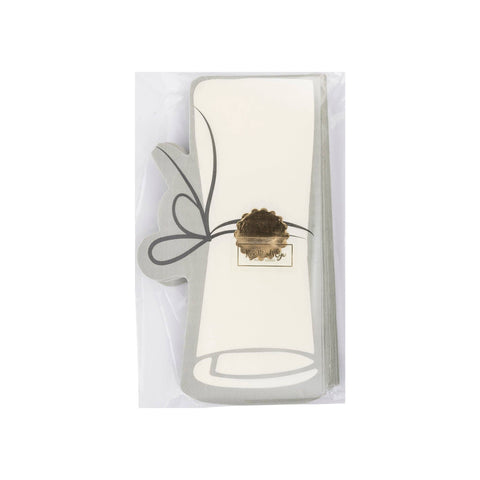 GRD1035 - Diploma Shaped Paper Dinner Napkin