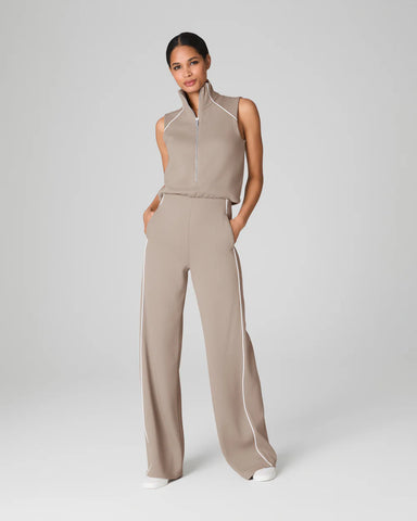 Spanx | Sleeveless Mockneck Jumpsuit