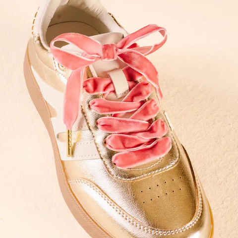 Velvet Rose Shoe Laces