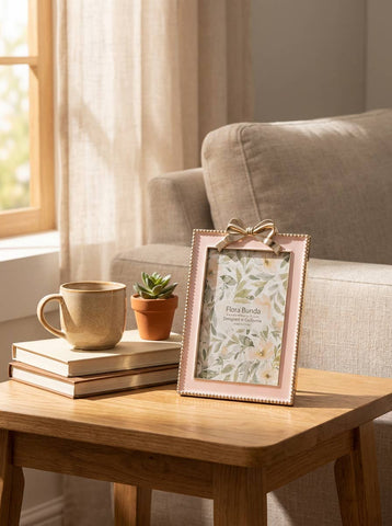 4x6 Pink Zinc Alloy Frame