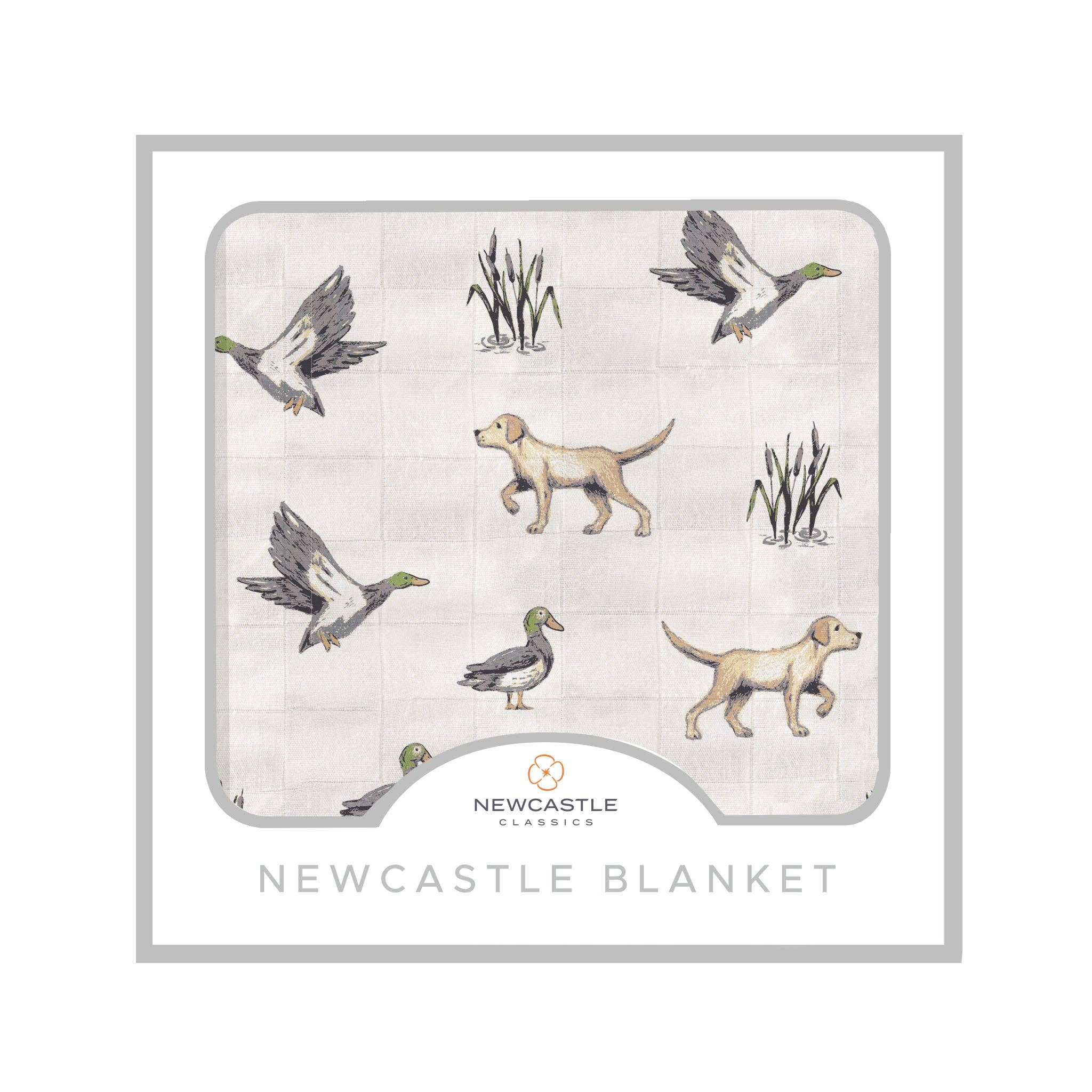 NC | Lab & Ducks Bamboo Newcastle Blanket