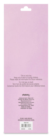 Pink Pearl Hair Brush