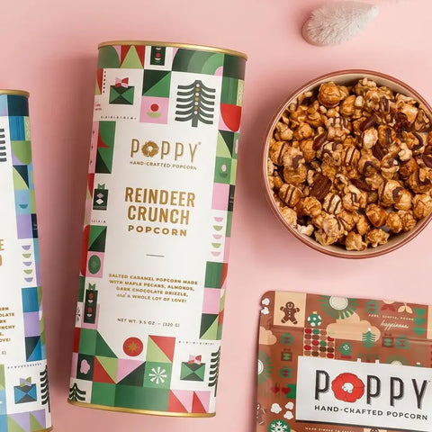 Poppy Holiday Cylindar Popcorn