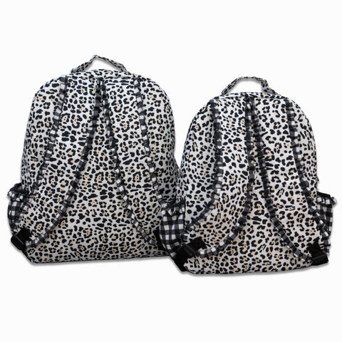 Girls Leopard Backpack