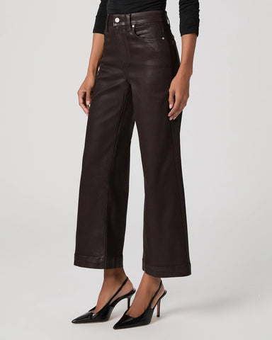 Paige | Anessa Wide Leg in Chicory Coffee Luxe Coating