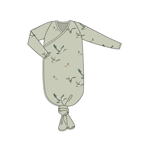 Duck Duck Goose Knotted Gown