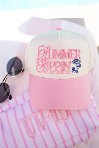 Kenz Kustomz | Summer Sippin' Trucker Hat