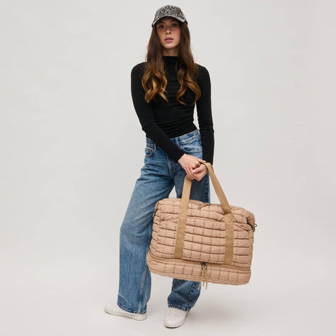 UE | Globetrotter Quilted Nylon Puffer Travel Weekender