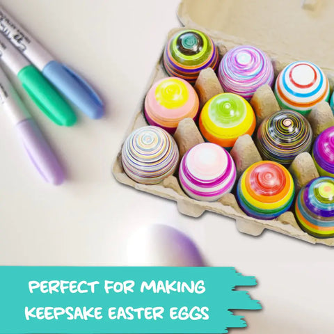 12 Pack Eggmazing Wooden Eggs