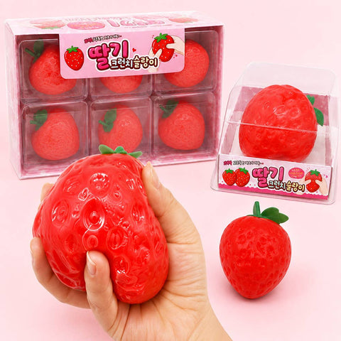 Strawberry Crunch Squishy – Viral Stress-Relief Fidget