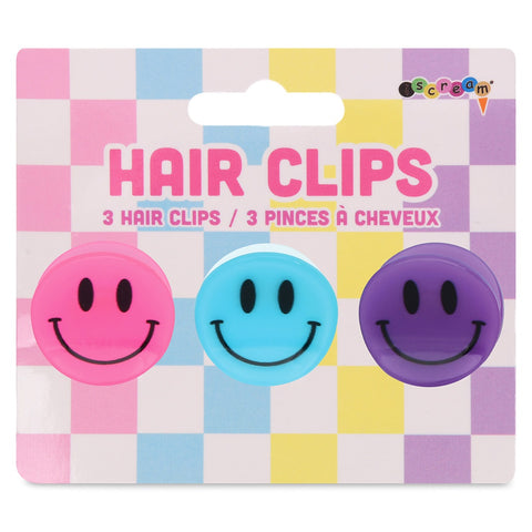 IScream Smiles Hair Clips