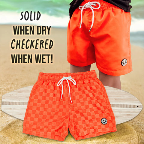 Fletch | Checker Swin Trunks