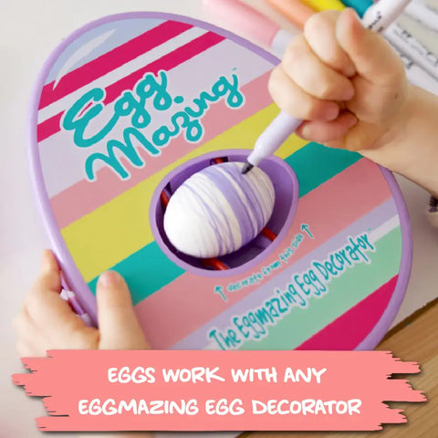 12 Pack Eggmazing Wooden Eggs