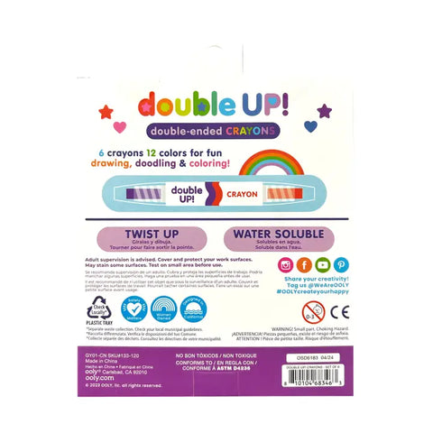 Double Up! Double Ended Crayons