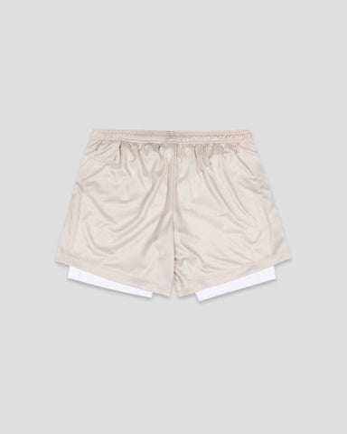 Diamond Air Liner Mesh Training Shorts (Cream) - Youth: Youth XLarge